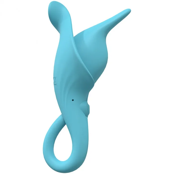 LoveLine - Lily - 10 Speed Clitoral Vibe - Sealed Silicone - Rechargeable - Submersible - Blue | Loveline Vibrators