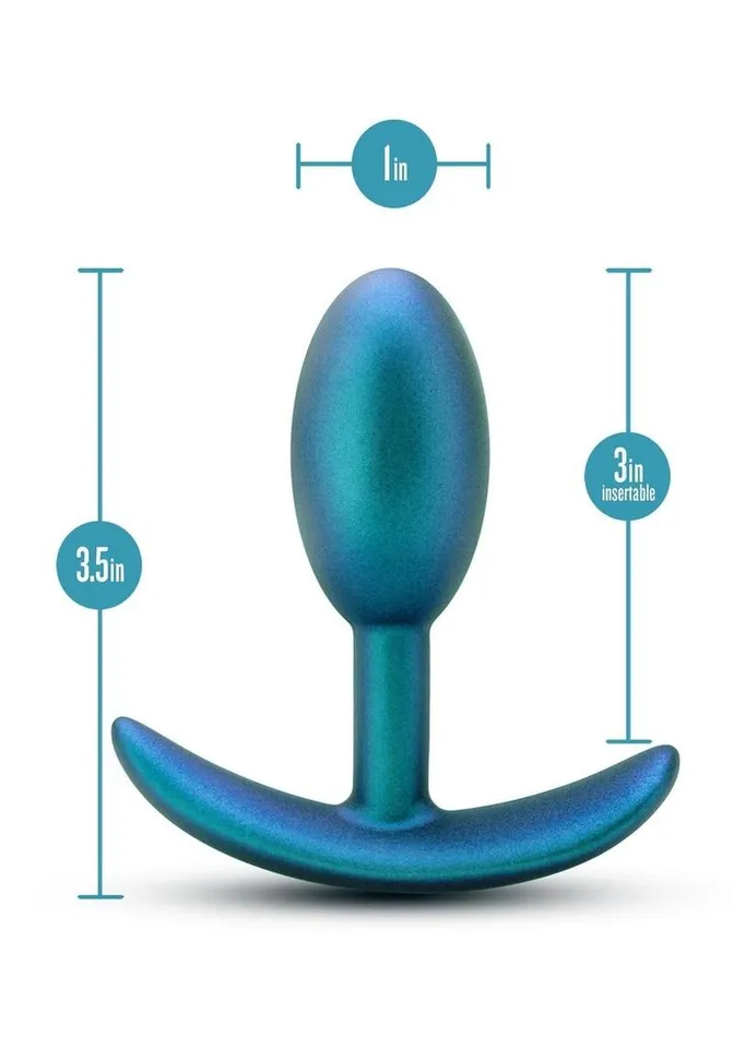 Anal | Anal Adventures Anal Adventures Matrix Nebula Plug Silicone Anal Plug - Lunar