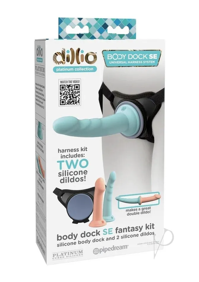 Female Sex Toys | Dillio Dillio Platinum Body Dock Se Fantasy Kit