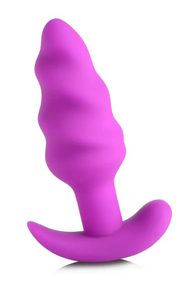 Male Sex Toys | XR Brands Bang 21x Silicone Swirl Plug With Remote Male Sex Toys | XR Brands Bang 21x Silicone Swirl Plug With Remote