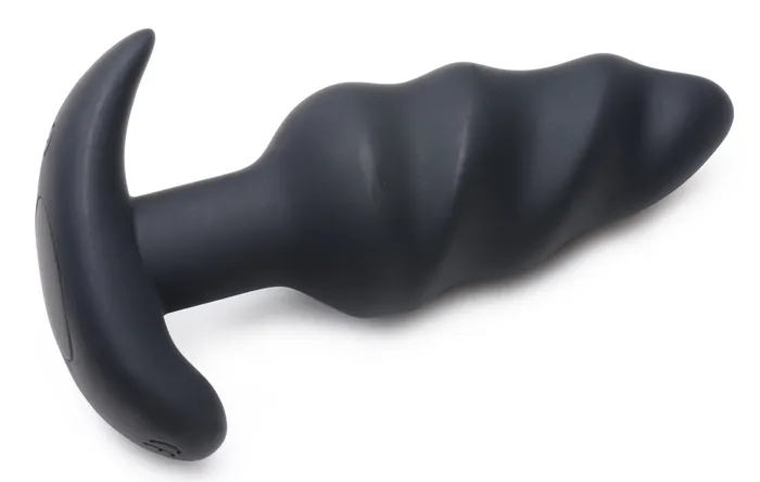 Male Sex Toys | XR Brands Bang 21x Silicone Swirl Plug With Remote Male Sex Toys | XR Brands Bang 21x Silicone Swirl Plug With Remote