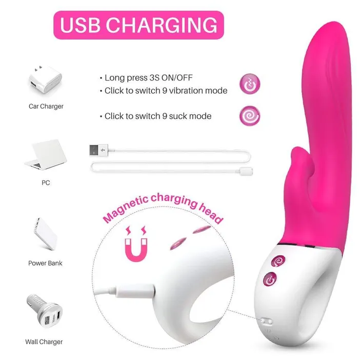 ADLTOYFUN Dildos S200 Clit Sucker Dildo