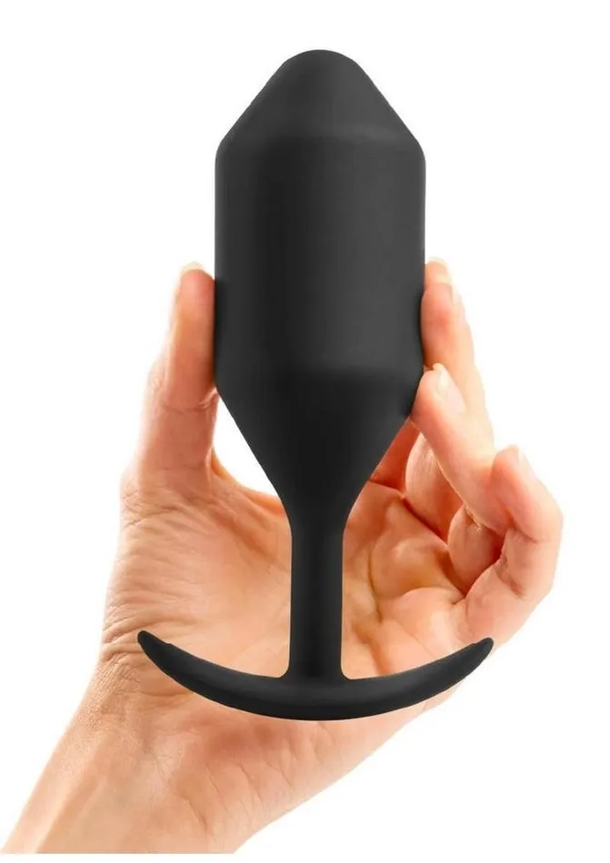 Anal BVibe Snug Plug 5 Silicone Weighted Anal Plug bVibe