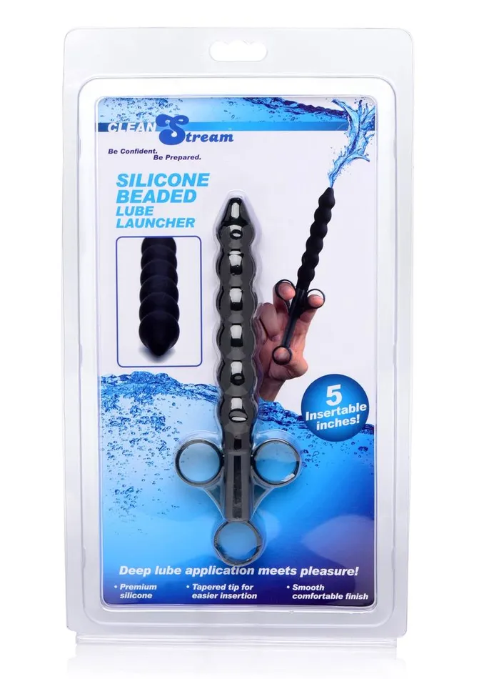 Anal Cleanstream Cleanstream Silicone Beaded Lube Launcher