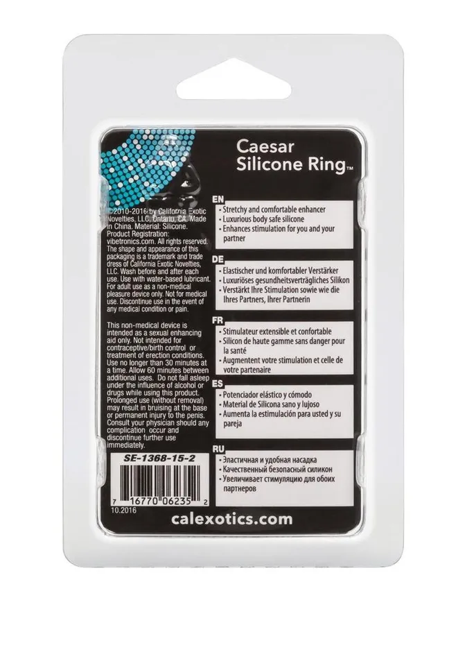 Caesar Silicone Cock Ring Rings Male Sex Toys Caesar Silicone Cock Ring Rings Male Sex Toys