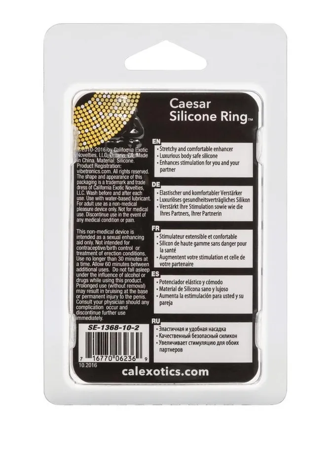Caesar Silicone Cock Ring Rings Male Sex Toys Caesar Silicone Cock Ring Rings Male Sex Toys