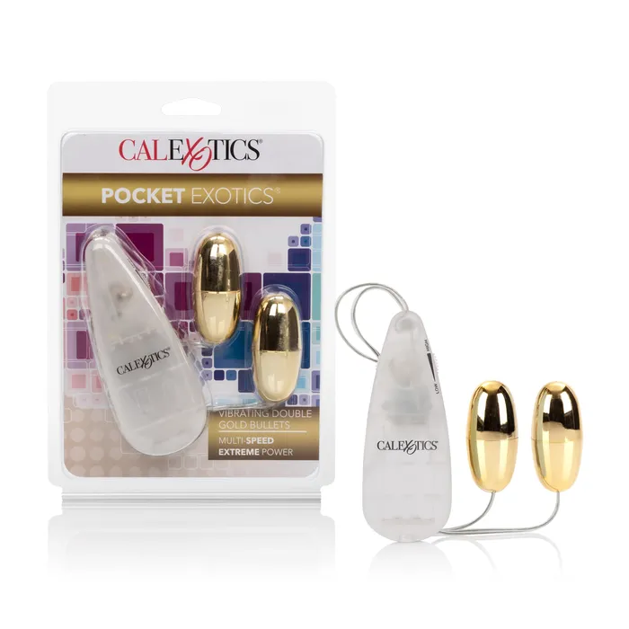 CalExotics Pocket Exotics Double Bullets Dildos