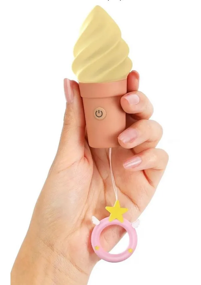 Candice Rechargeable Silicone Clitoral Stimulator Vanilla Pop Love to Love Female Sex Toys Candice Rechargeable Silicone Clitoral Stimulator Vanilla Pop Love to Love Female Sex Toys