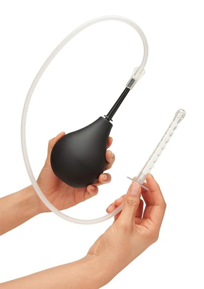 Cleanscene Anal Douche Set with Flexible Tip Head CleanScene Male Sex Toys Cleanscene Anal Douche Set with Flexible Tip Head CleanScene Male Sex Toys