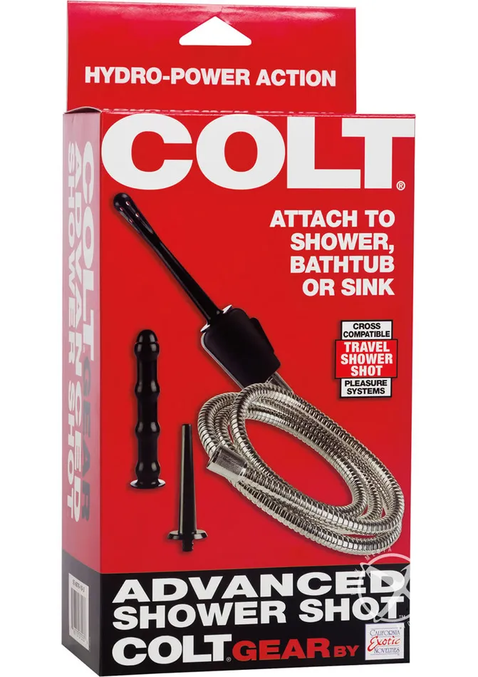 Colt Male Sex Toys Colt Shower Shot Anal Douche with Dong