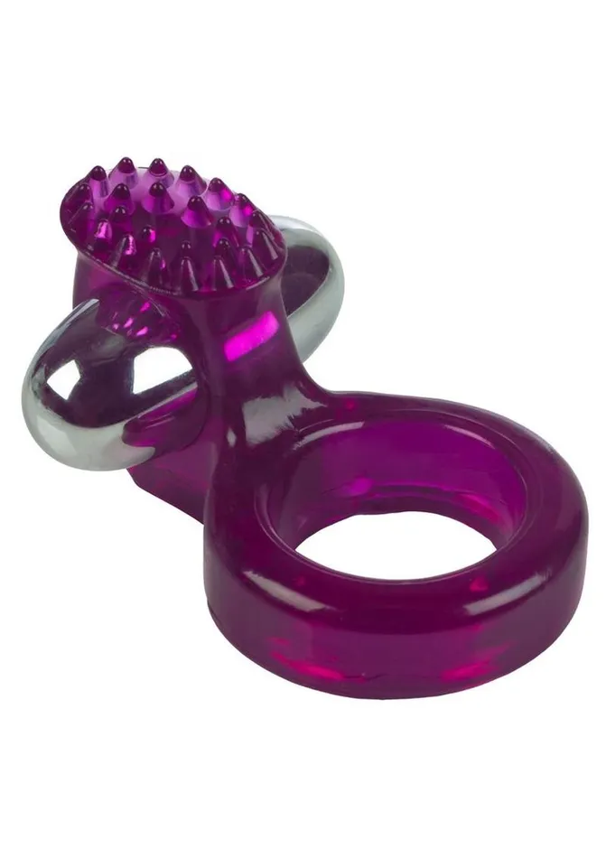 Couples Enhancers Couples Ring Of Passion Vibrating Cock Ring with Clitoral Stimulation Couples Enhancers Couples Ring Of Passion Vibrating Cock Ring with Clitoral Stimulation