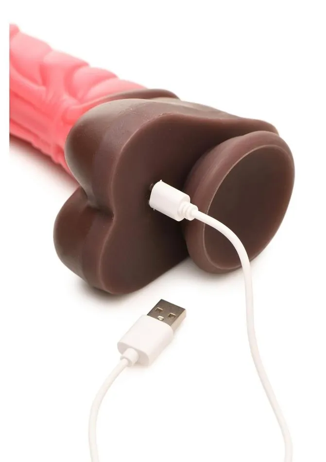 Creature Cocks Female Sex Toys Creature Cocks Deluxe Centaur Thrusting and Vibrating Rechargeable Silicone Dildo