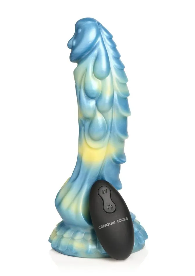 Creature Cocks Female Sex Toys Creature Cocks Sea Stallion Silicone Rechargeable Dildo with Remote