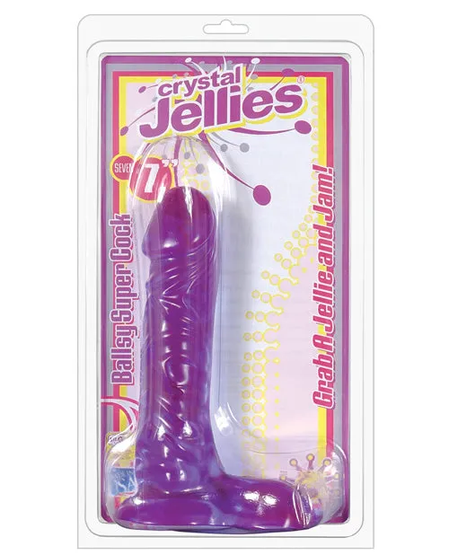 Crystal Jellies Ballsy Supercock Doc Johnson Dildos