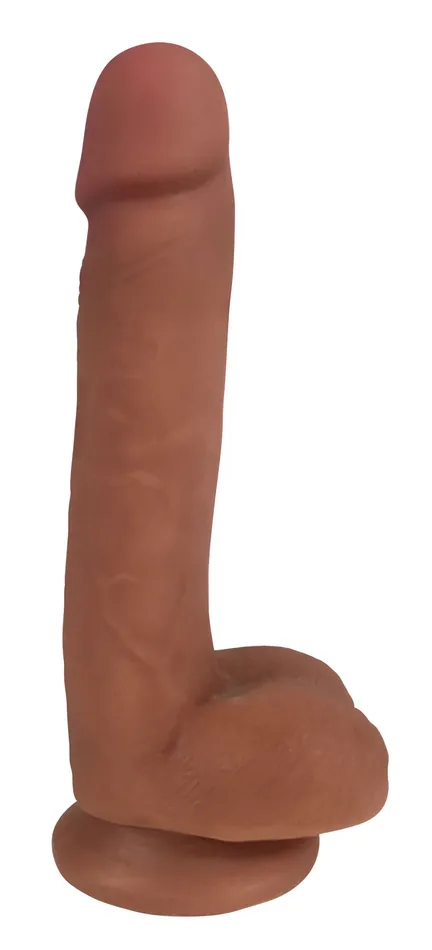 Dildos Curve Toys Easy Rider Slim Dildo w Balls