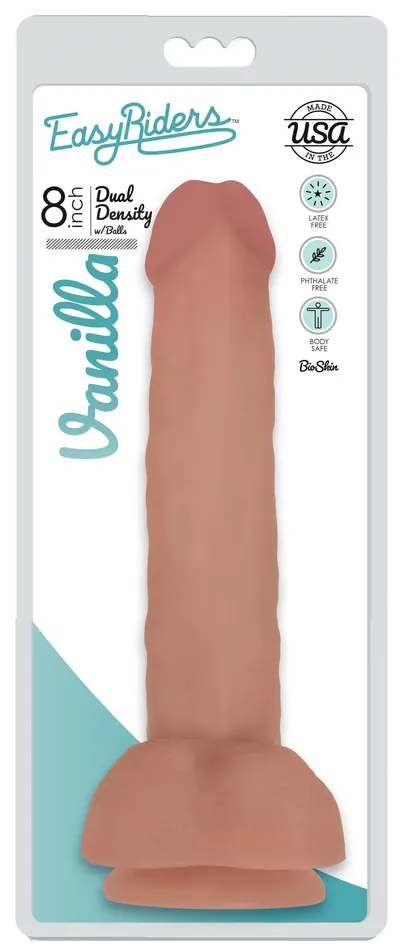Dildos Curve Toys Easy Rider Slim Dildo w Balls