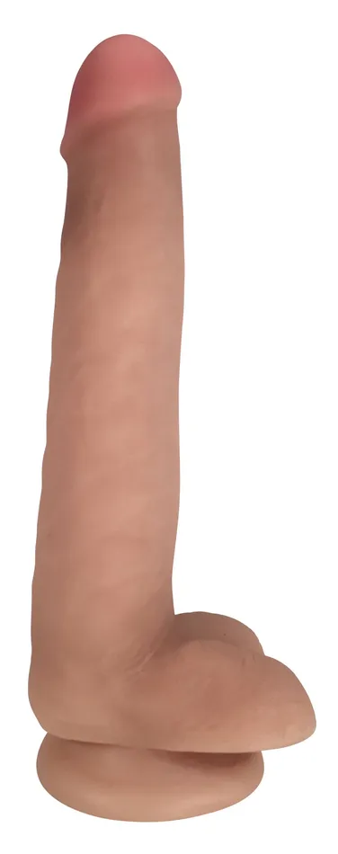 Dildos Curve Toys Easy Rider Slim Dildo w Balls