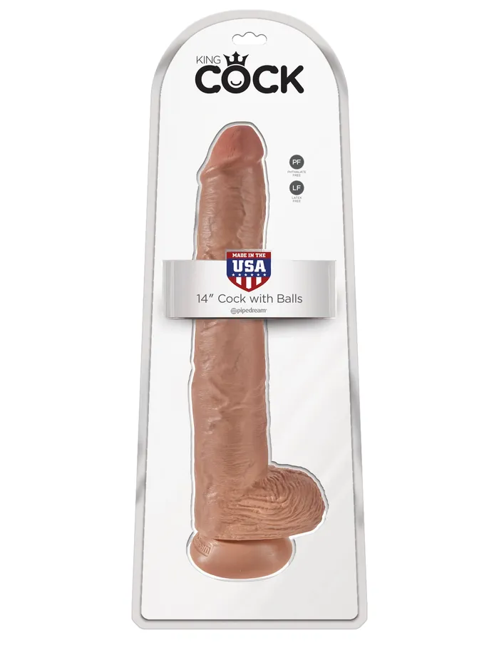 Dildos King Cock w Balls Pipedream