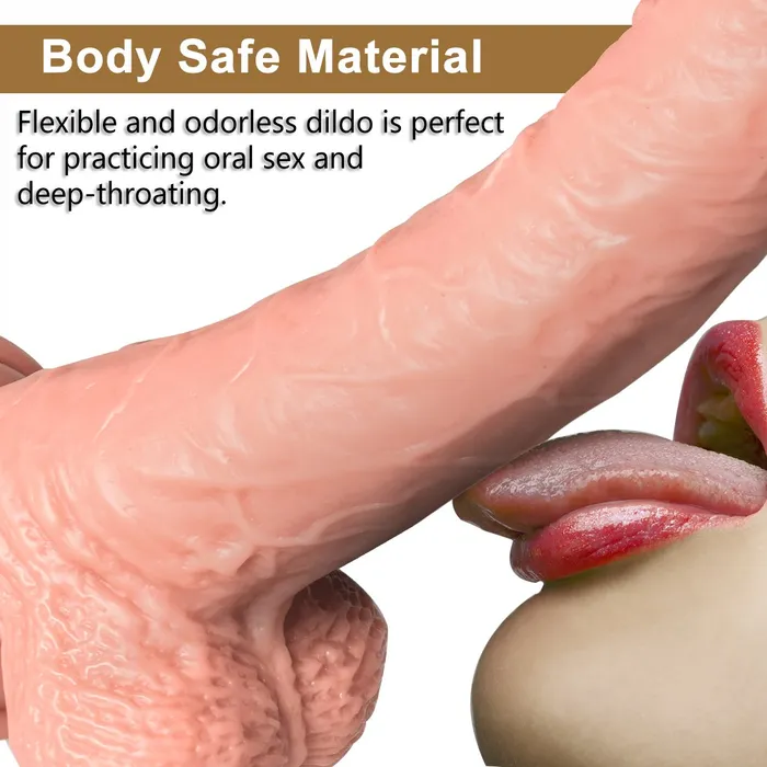 Dildos Sorlove 9 Inch Huge Popular Suction Cup Soft Realistic Dildo