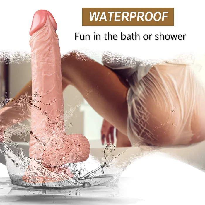 Dildos Sorlove 9 Inch Huge Popular Suction Cup Soft Realistic Dildo
