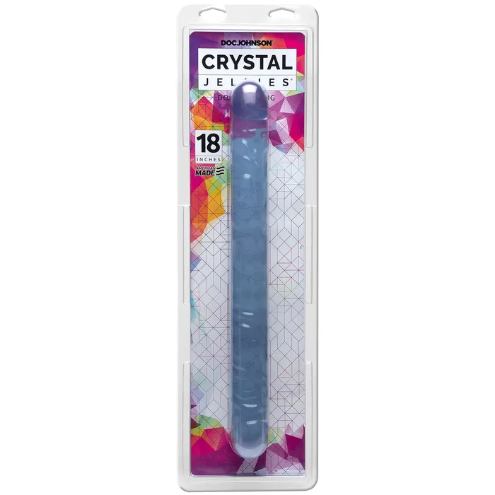 Doc Johnson Dildos Crystal Jellies Double Dildo