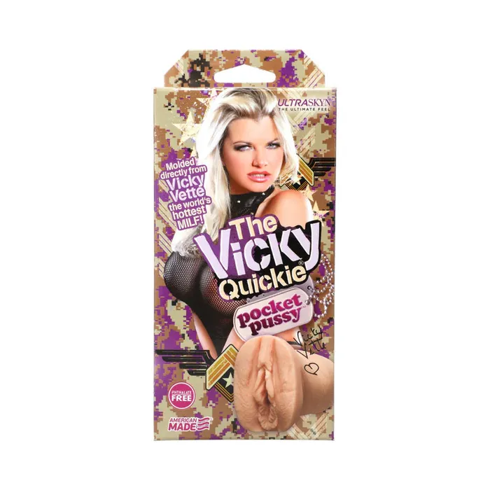Doc Johnson Male Sex Toys Vicky Vette Ultraskyn Pocket Pussy