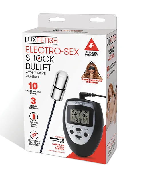 Electric Eel INC Female Sex Toys Lux Fetish Electro Sex Shock Bullet
