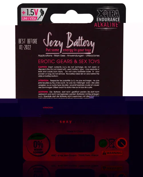 Ep Supply Corp Sexy Battery Female Sex Toys Sexy Battery LR41 3GA Box Of 10 Three Packs