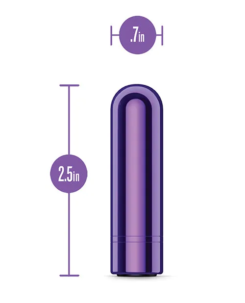 Female Sex Toys Blush Novelties Kool Vibes Mini Bullet Grape