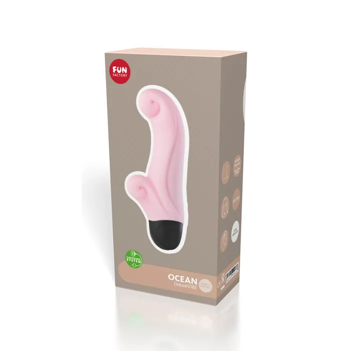 Female Sex Toys Fun Factory Fun Factory Ocean Wavy Clitoral GSpot Mini Vibrator