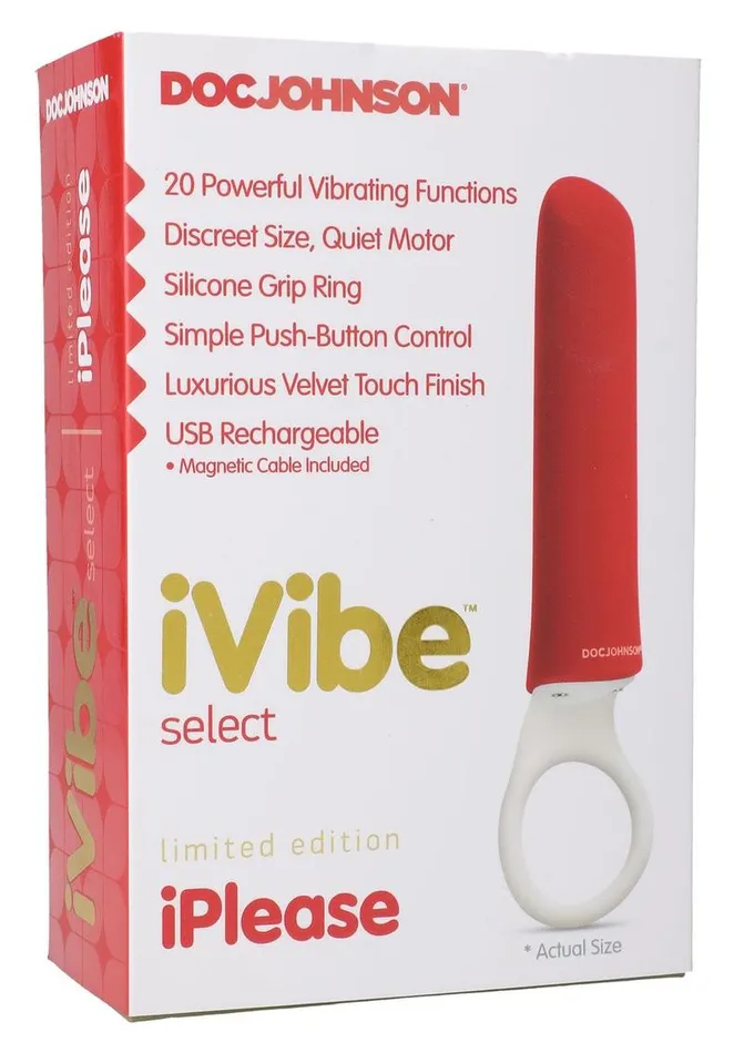 Female Sex Toys iVibe Select iPlease Limited Edition Rechargeable Silicone Mini Vibrator iVibe