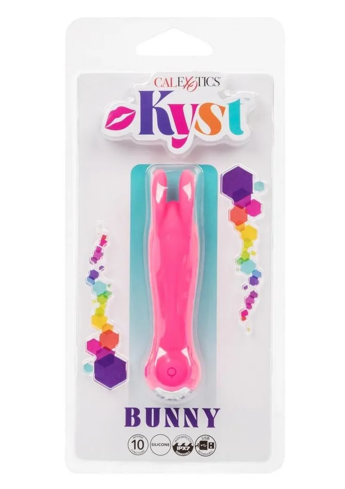 Female Sex Toys Kyst Kyst Bunny Rechargeable Silicone Bullet