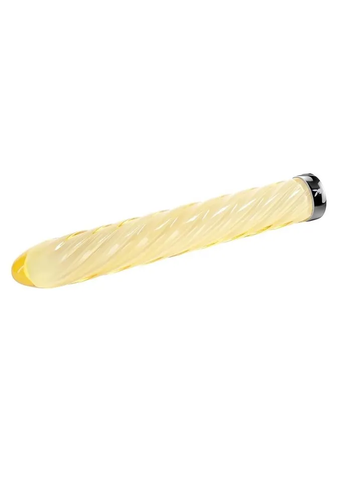 Female Sex Toys Playboy Playboy Twist Of Fate Rechargeable Glass Twirling Vibrator Female Sex Toys Playboy Playboy Twist Of Fate Rechargeable Glass Twirling Vibrator