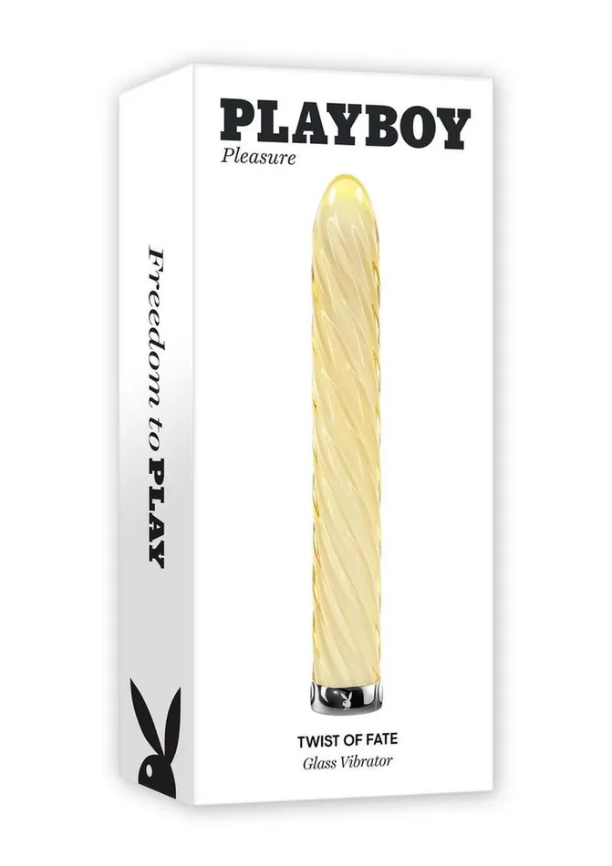 Female Sex Toys Playboy Playboy Twist Of Fate Rechargeable Glass Twirling Vibrator Female Sex Toys Playboy Playboy Twist Of Fate Rechargeable Glass Twirling Vibrator