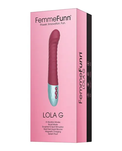 Female Sex Toys Vvole LLC Lola G Sculpted GSpot Stimulator