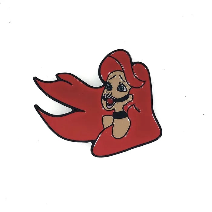 Geeky Kinky Male Sex Toys Geeky Kinky Ariel Head Ballgag Pin