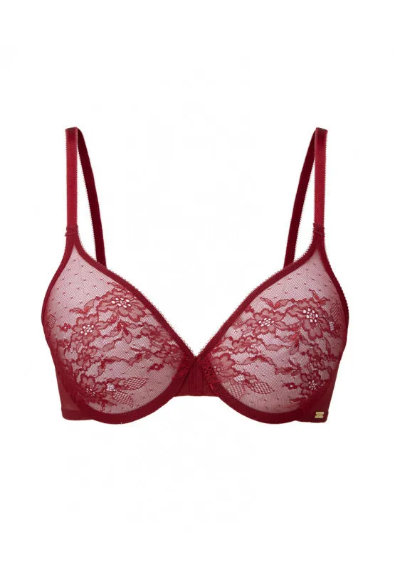 Hosiery Gossard Limited Glossies Lace Sheer Bra Hosiery Gossard Limited Glossies Lace Sheer Bra