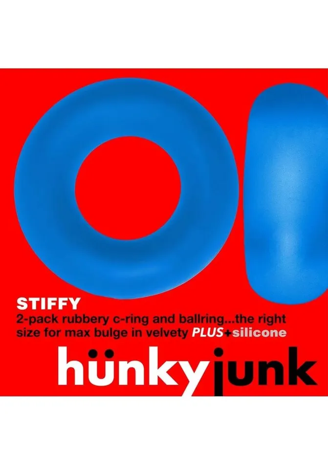 Hunkyjunk Male Sex Toys Hunkyjunk Stiffy Bulge Silicone Cock Rings