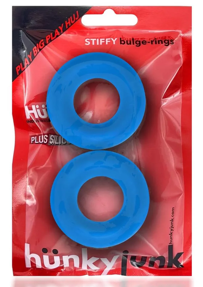 Hunkyjunk Male Sex Toys Hunkyjunk Stiffy Bulge Silicone Cock Rings