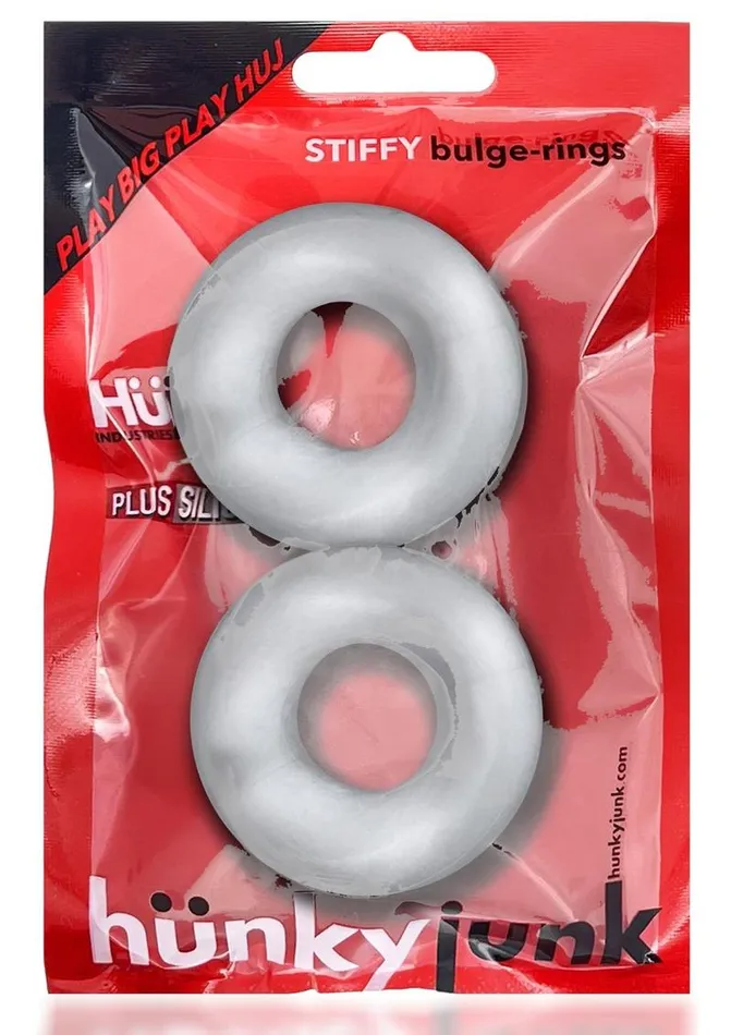 Hunkyjunk Male Sex Toys Hunkyjunk Stiffy Bulge Silicone Cock Rings