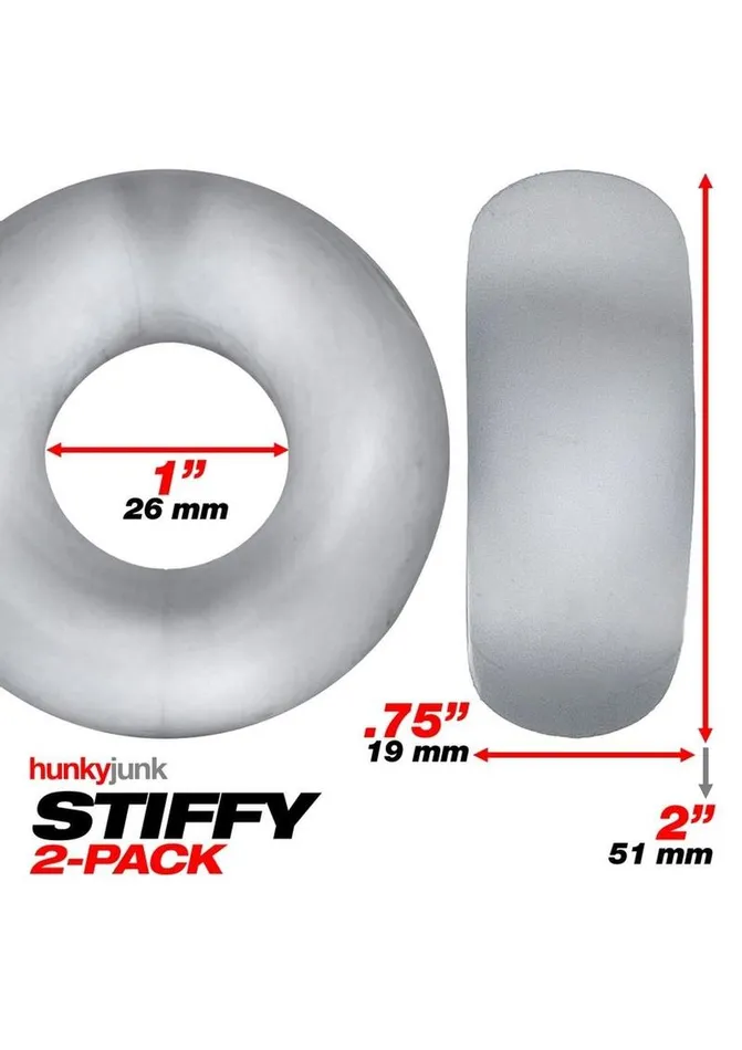 Hunkyjunk Male Sex Toys Hunkyjunk Stiffy Bulge Silicone Cock Rings