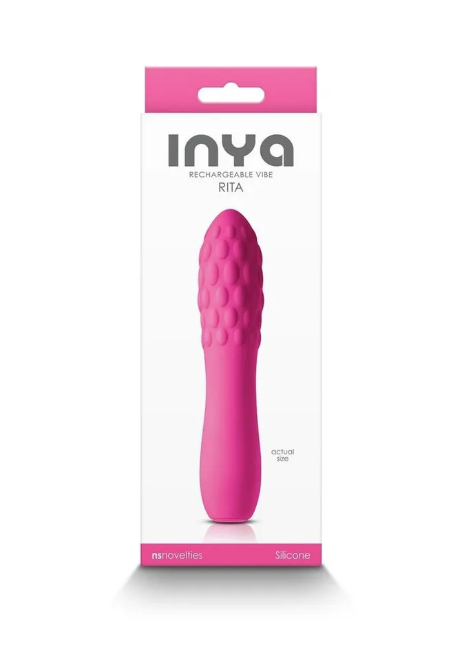 Inya Rita Rechargeable Silicone Vibrator Inya Female Sex Toys