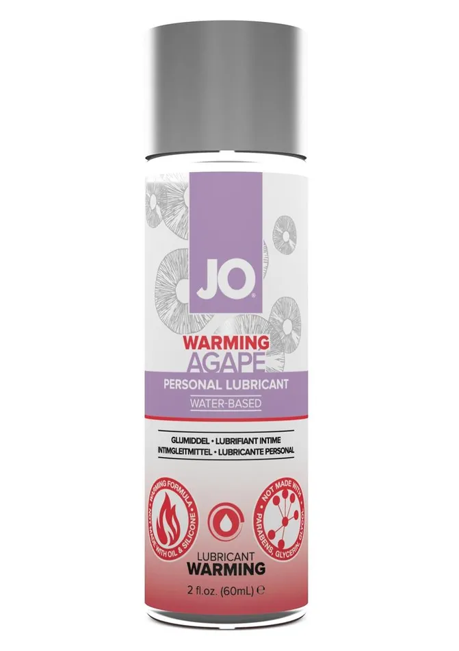 JO Agape Water Based Warming Lubricant System JO Lubricants