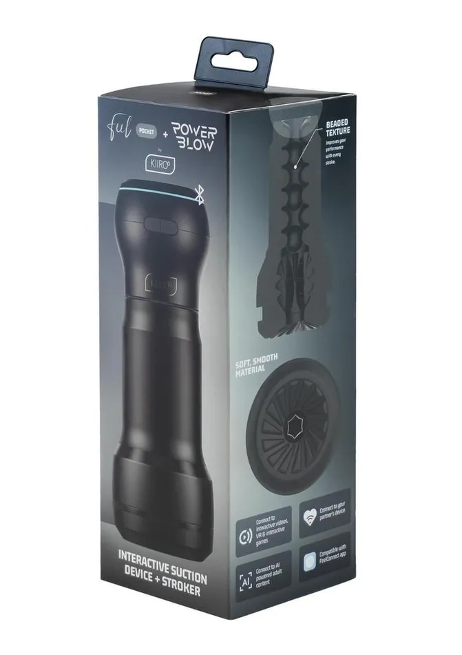 Kiiroo Male Sex Toys Kiiroo Feel Pocket and Powerblow Combo Rechargeable Stroker Kiiroo Male Sex Toys Kiiroo Feel Pocket and Powerblow Combo Rechargeable Stroker