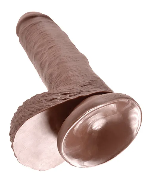 King Cock 7 Cock Balls Brown Pipedream Products Dildos