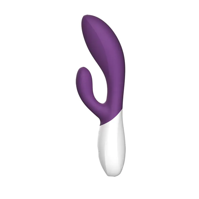 LELO Ina Wave 2 Rabbit Vibrator Plum LELO Female Sex Toys