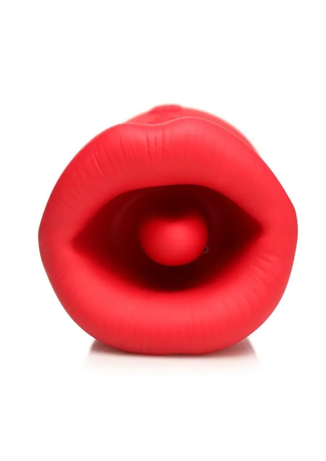 Lickgasm Female Sex Toys Lickgasm Kiss Me More Kissing Sucking and Vibrating Rechargeable Silicone Clitoral Vibrator