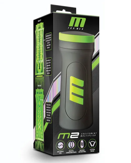 M For Men M2 Superior Stroker Black Blush Novelties Male Sex Toys