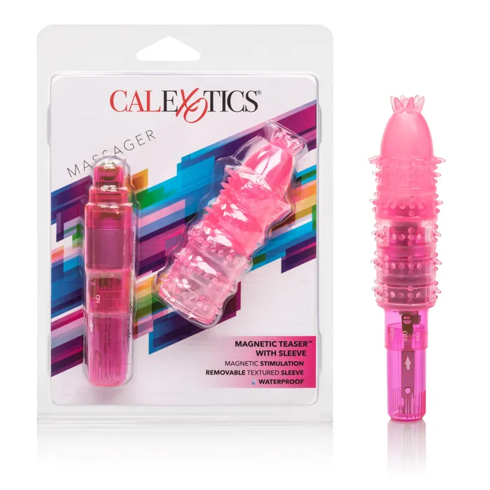 Magnetic Teaser w Silicone Sleeve CalExotics Male Sex Toys