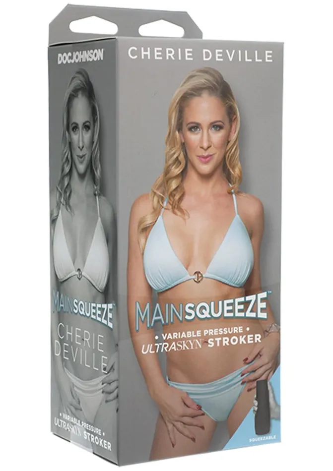 Main Squeeze Main Squeeze Cherie Deville Ultraskyn Masturbator Pussy Male Sex Toys